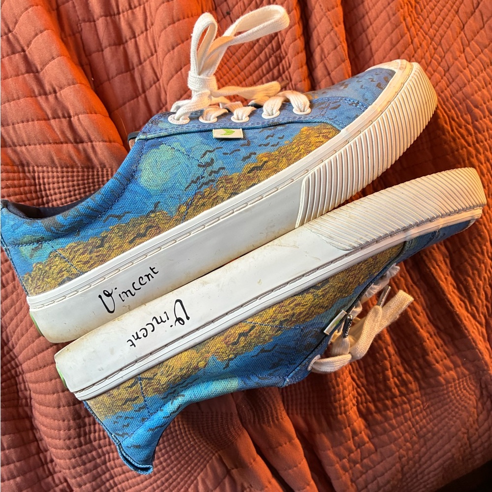 Van Gogh Wheatfield Cariuma Sneakers